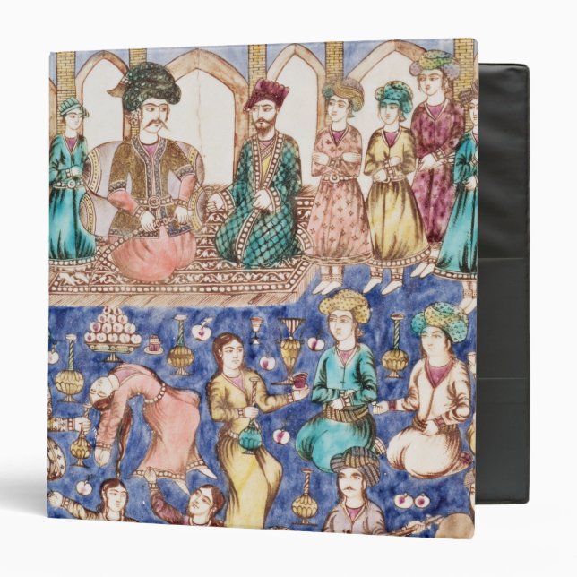 Musicians and dancers 3 ring binder (Front/Inside)