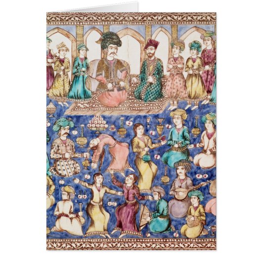 Musicians and dancers cards (Front)