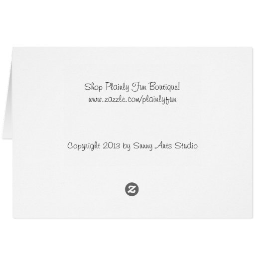 Musician's Band Camp Greeting Card (Back Horizontal)