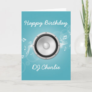 Musicians Birthday Card