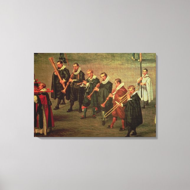 Musicians Canvas Print (Front)