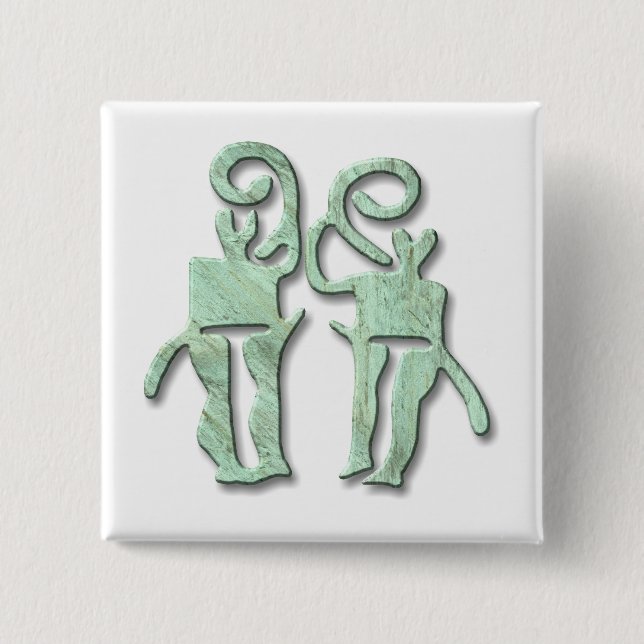 Musicians-copper Pinback Button (Front)