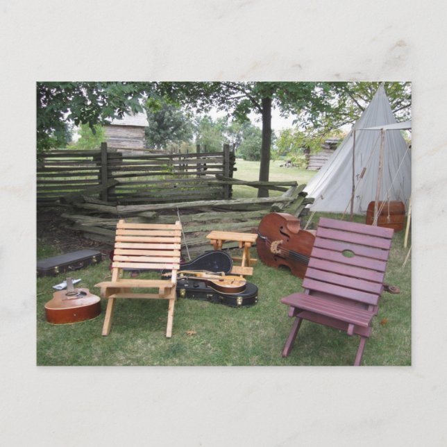 Musician's "Friends That Play Together" Postcard (Front)