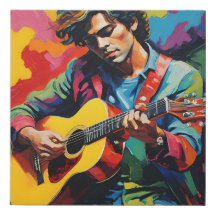 Musicians 🎸 Guitar artists in Colors
