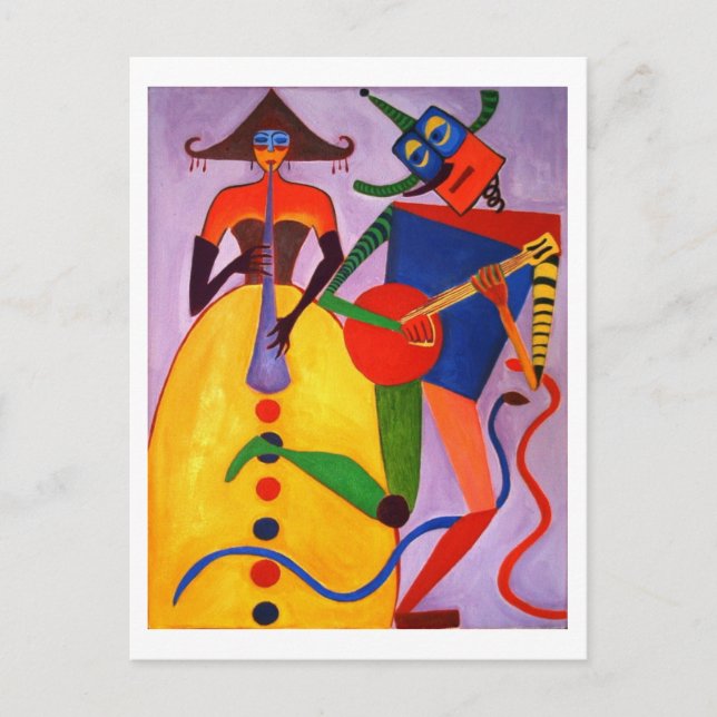 Musicians Postcard (Front)