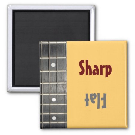 Musicians Sharp Flat Mood Magnet