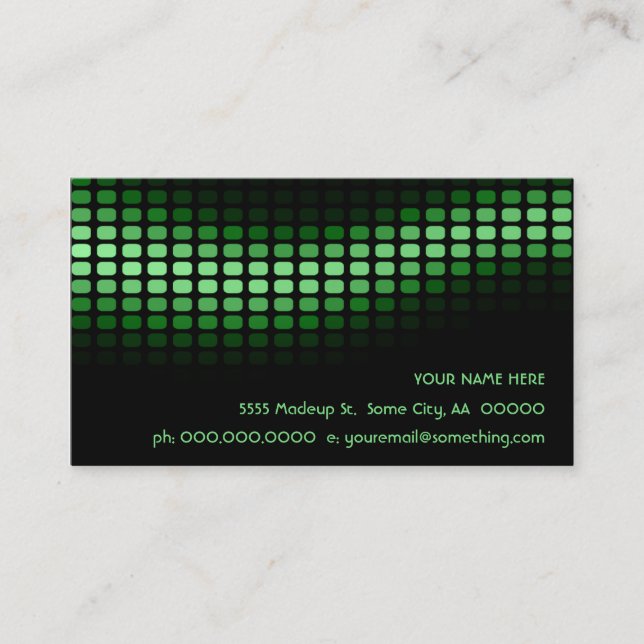 musicmeterz. business card (Front)