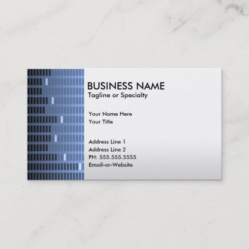 Customizable musicmeterz. v2. business card