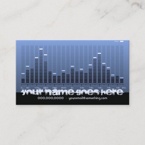 musicmeterz. v2. business card templates
