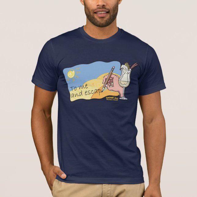MusicToon : Pina Colada Song : T-shirt (Front)