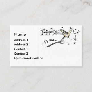 Musiflutter Business Card