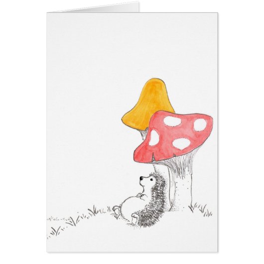 Musing Hedgehog Cards (Front)