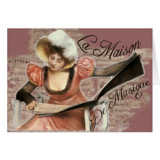 Musique Cards (Front Horizontal)