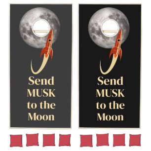 Musk Cornhole Set