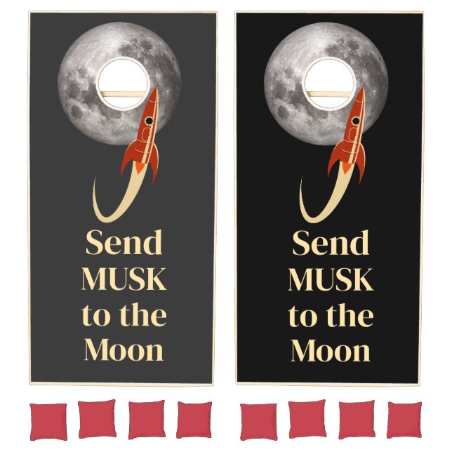Musk Cornhole Set (Set)