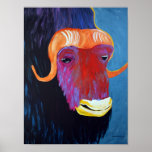 Musk Ox Poster