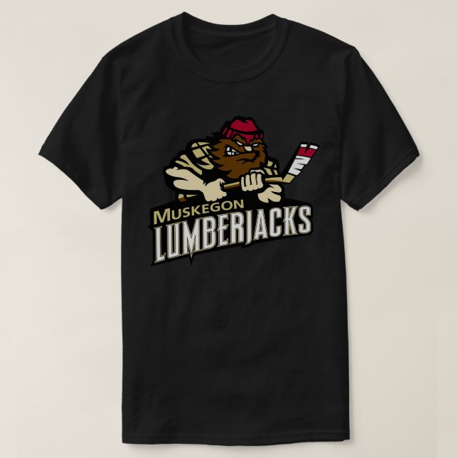 Muskegon Lumberjacks T-Shirt (Design Front)