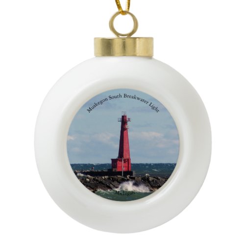 Muskegon South Breakwater Light ornament