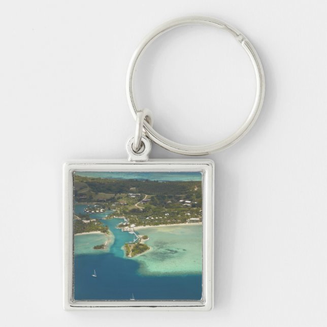 Musket Cove Island Resort, Malolo Lailai Island Keychain (Front)