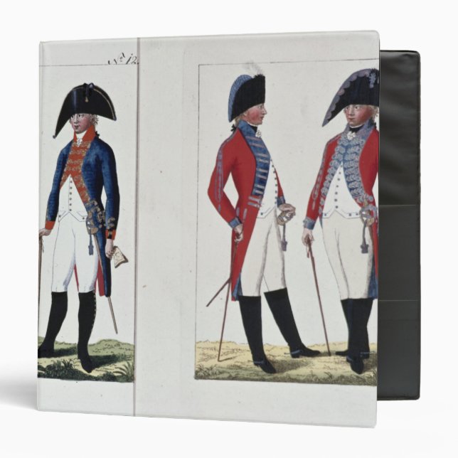 Musketeers and Officers, 1800 Binder (Front/Inside)