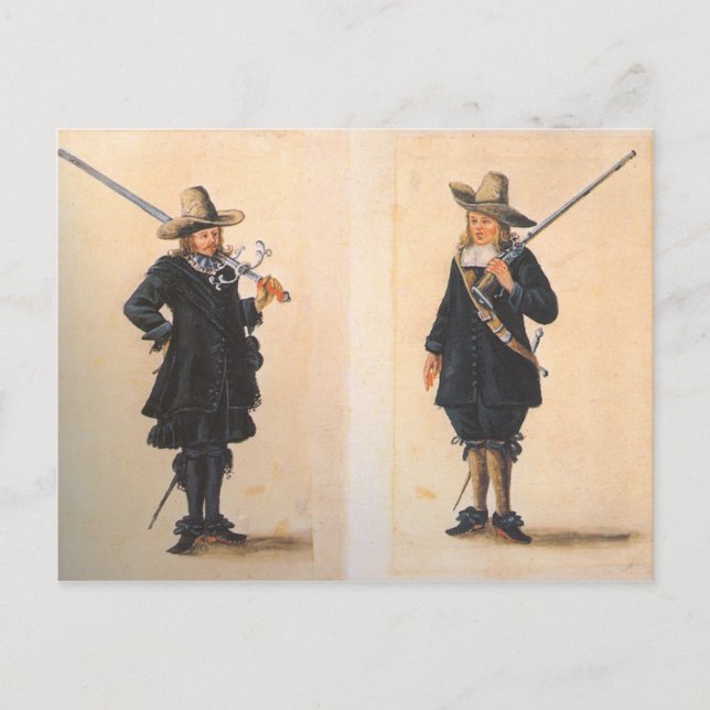 Musketeers Postcard (Front)
