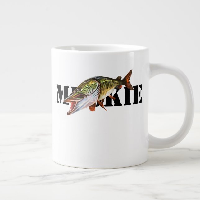 Muskie Giant Coffee Mug (Right)