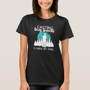 Muskie Hunter And Muskie Fishing Big Baits Pike T-Shirt