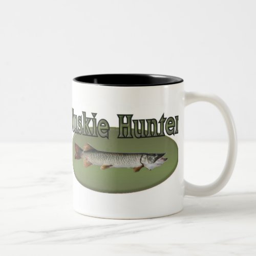 Muskie Hunter Two_Tone Coffee Mug