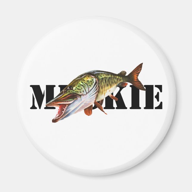 Muskie Magnet (Front)
