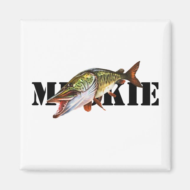 Muskie Magnet (Front)