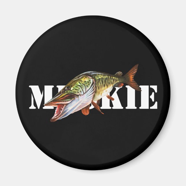 Muskie Magnet (Front)