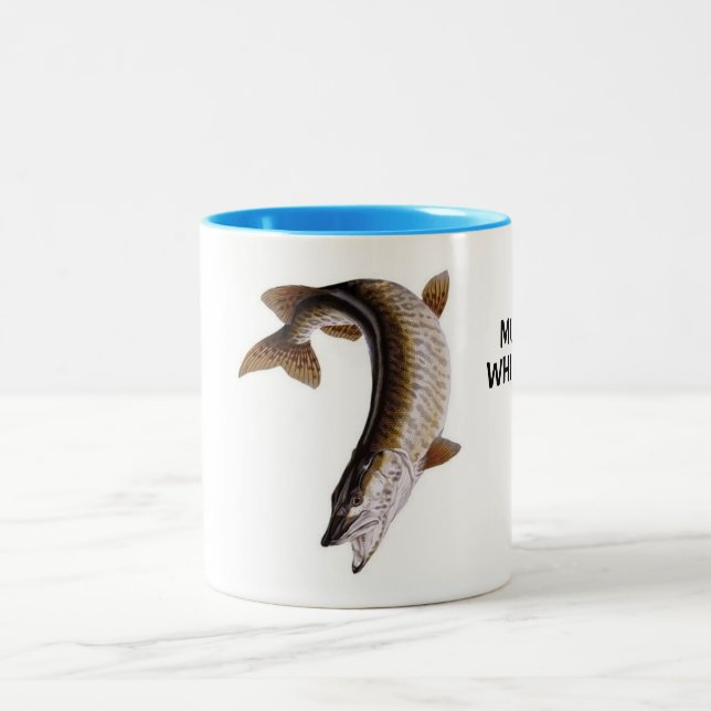 MUSKIE WHISPERER COFFEE MUG (Center)