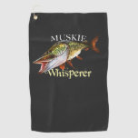 Muskie Whisperer Fishing Towel at Zazzle