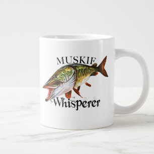 Muskie Whisperer Giant Coffee Mug