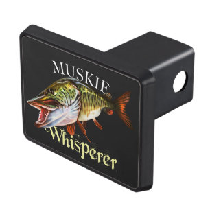 Muskie Whisperer Hitch Cover