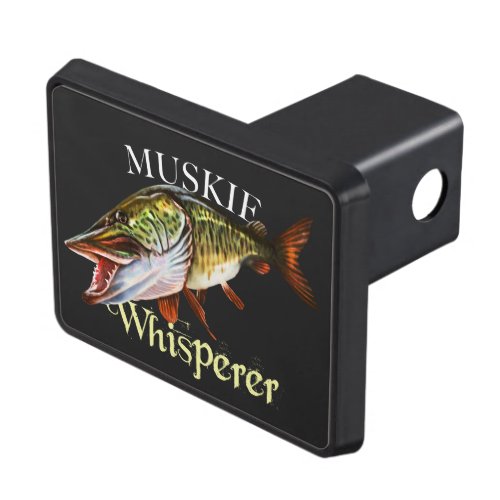 Muskie Whisperer Hitch Cover