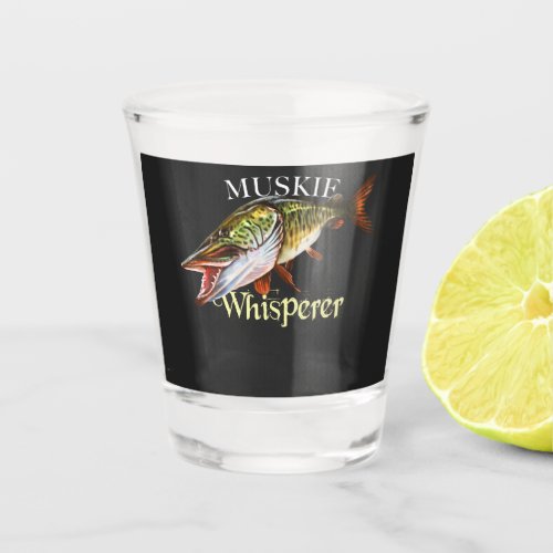 Muskie Whisperer Shot Glass