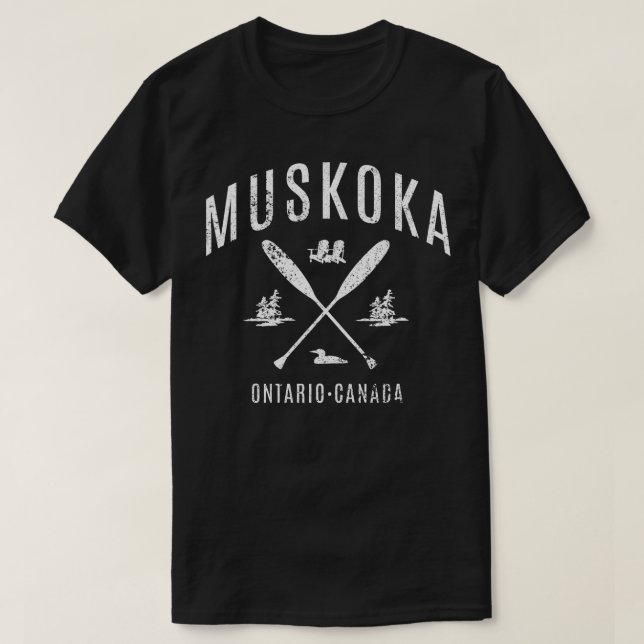 Muskoka Crossing arched small T-Shirt (Design Front)