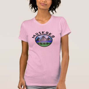 Muskoka Design (Version 2) - Women's Bella+Canvas  T-Shirt