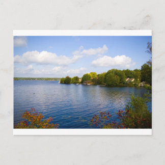 muskoka lake postcard