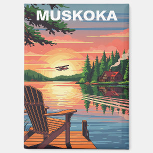 Muskoka Ontario Canada Magnet