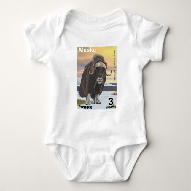Muskox Baby Bodysuit (Front)