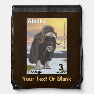 Muskox Drawstring Bag