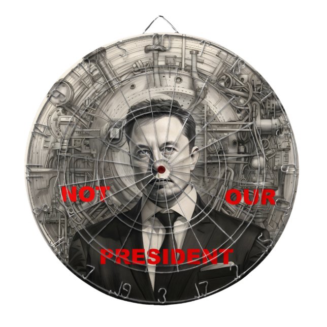 MuskRat Dart Board (Front)