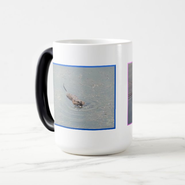 Muskrat Morphing Mug (Front Left)