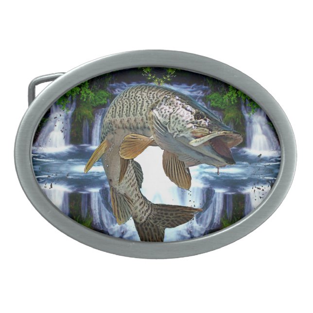 Musky Belt Buckle (Front)