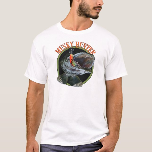 Musky hunter 7 T-Shirt (Front)
