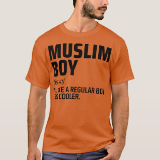 muslim boy islamic art quotes 1 T-Shirt
