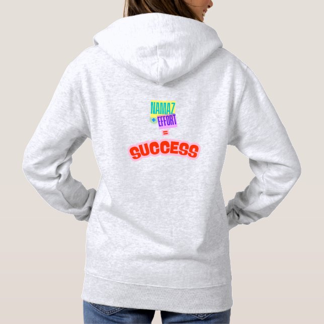 Muslim Cute design Hoodie (Back)