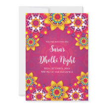Muslim Dholki invitations as Digital Dholki cards